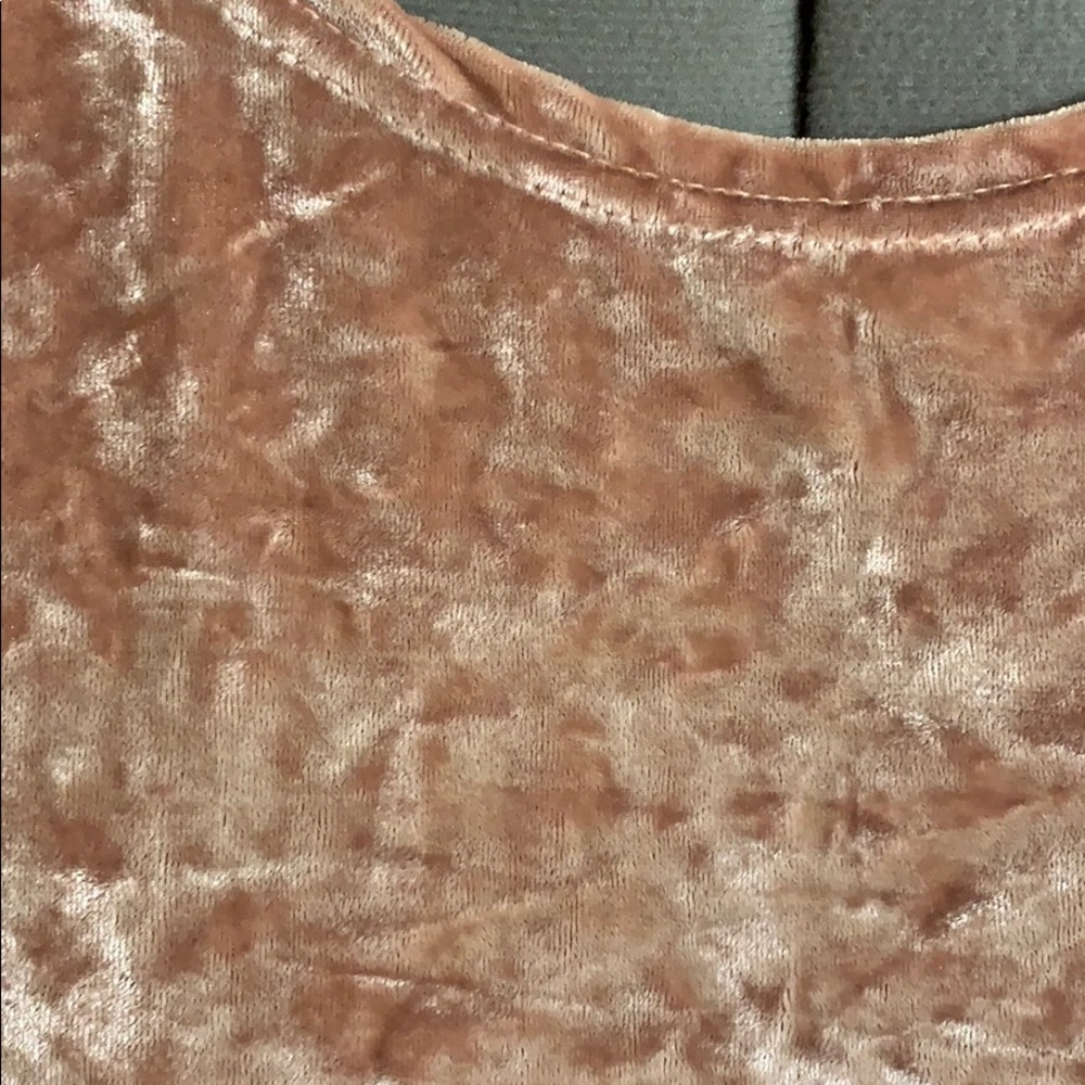 Crushed Velvet Flow Dress - Picture 6 of 6